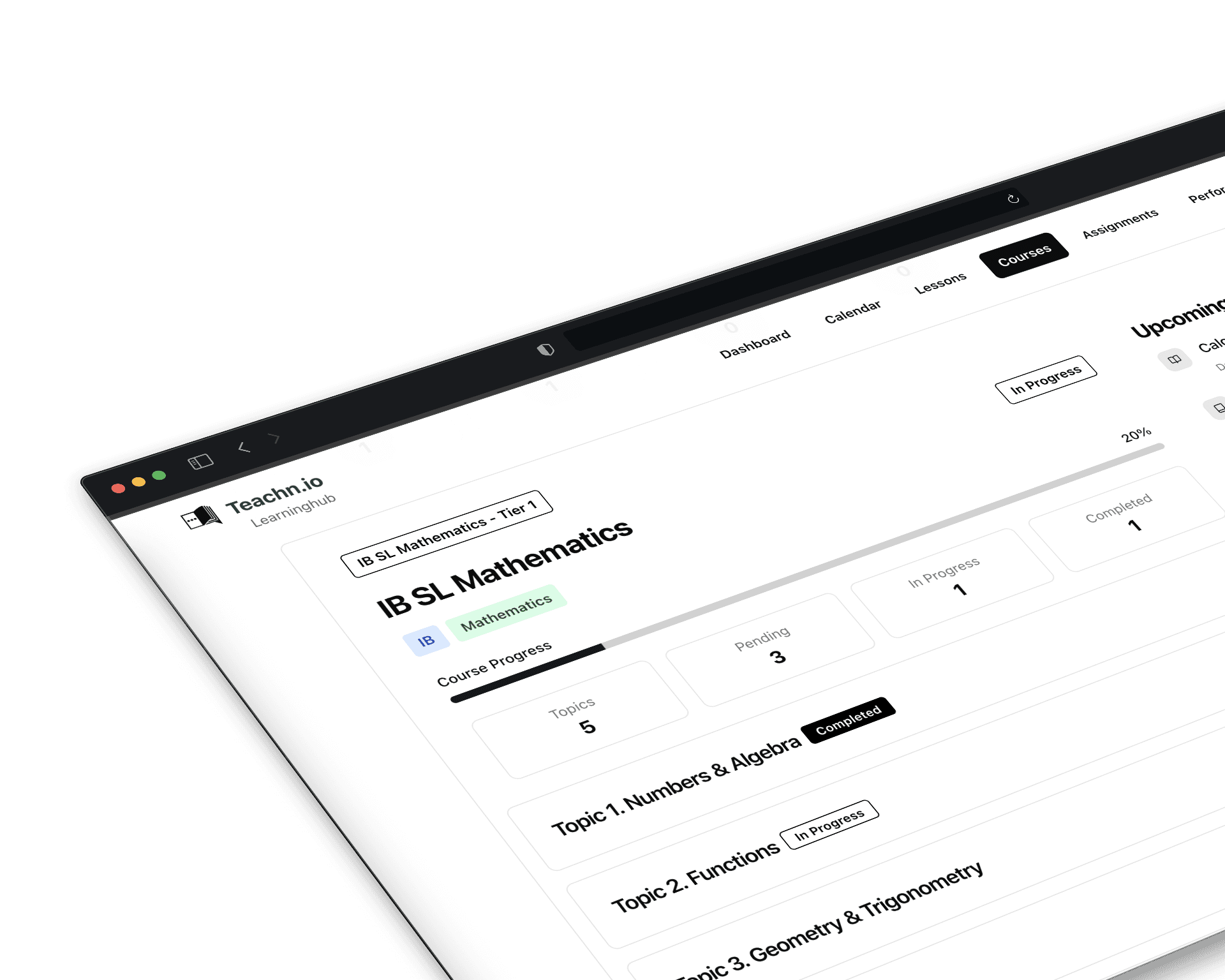 Comprehensive Courses